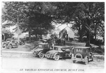 St. Thomas Church and Grounds in 1927