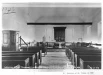 Interior of St. Thomas in 1946