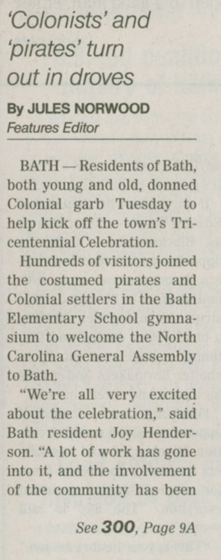 Colonist's and 'pirates' turn out in droves