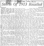 Storm of 1913 recalled