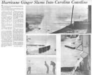 Hurricane Ginger Slams Into Carolina Coastline