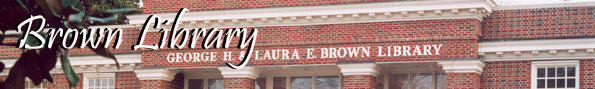 Brown Library Banner